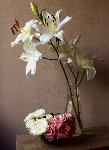 Roses and Lilies — recreation